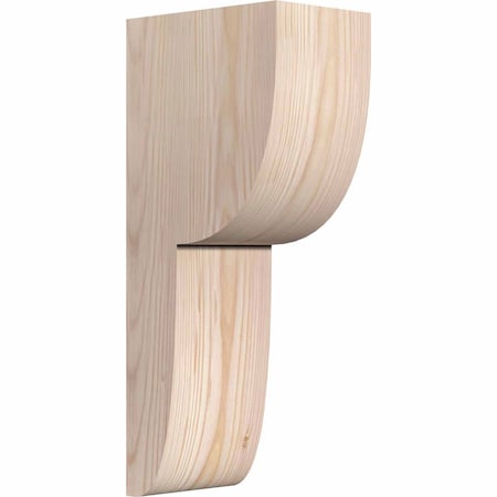 Ekena Millwork Crestline Rough Sawn Corbel, Douglas Fir, 4"W x 6"D x 14"H COR04X06X14CRE00RDF